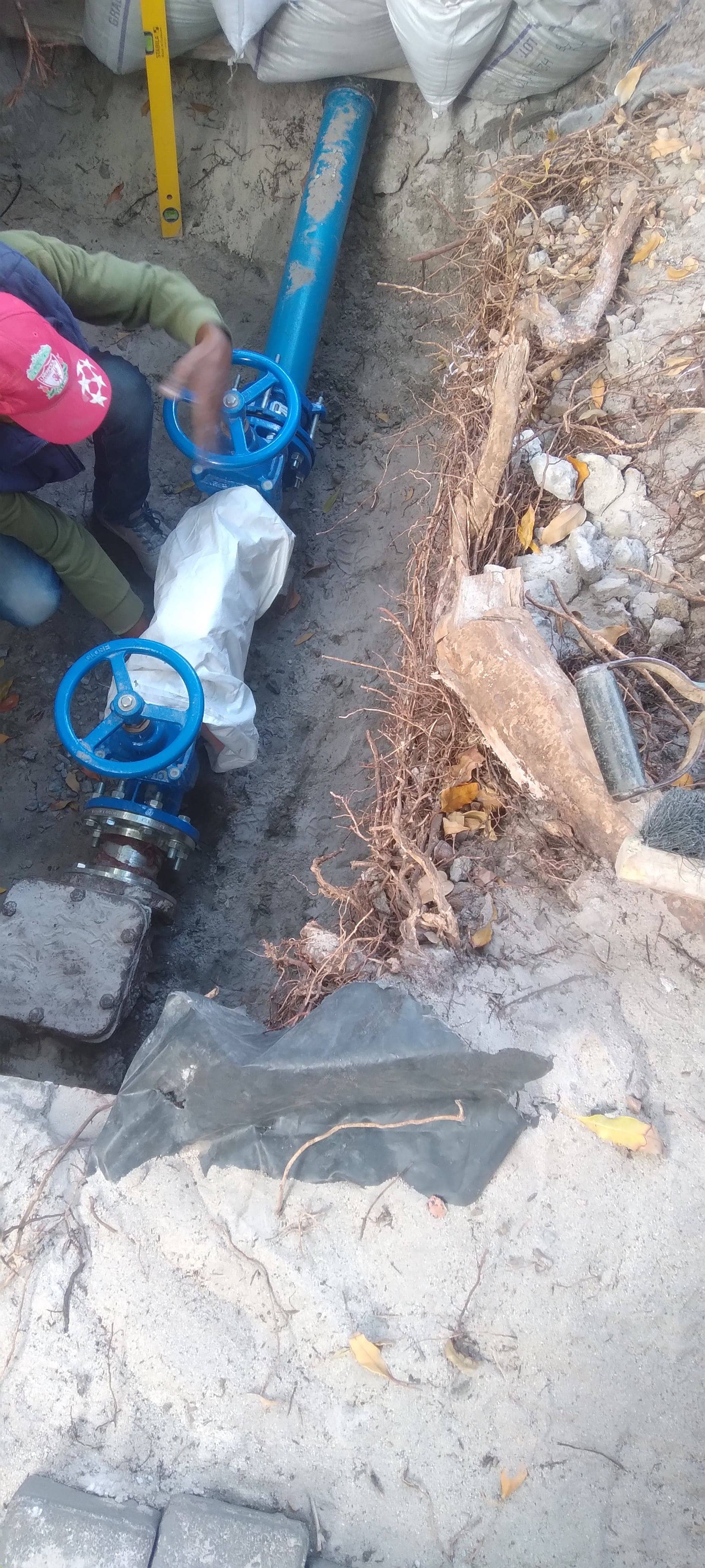 RSV wheel valve civil works